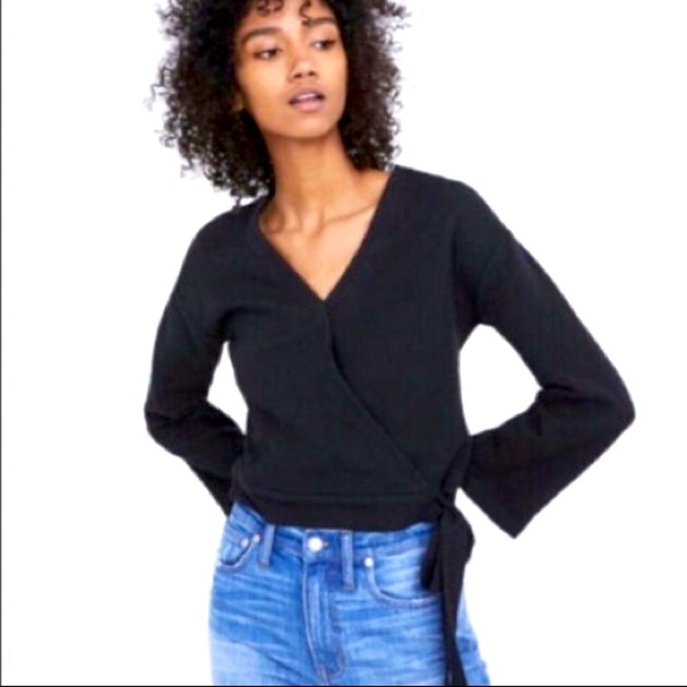 Madewell Texture & Thred Wrap Top